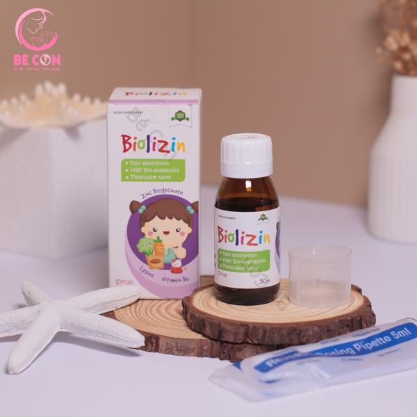 Biolizin Siro Tăng Cường Sức Đề Kháng (50ml)