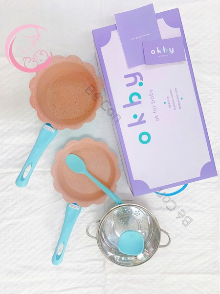Nồi chảo đá hình hoa OKBY