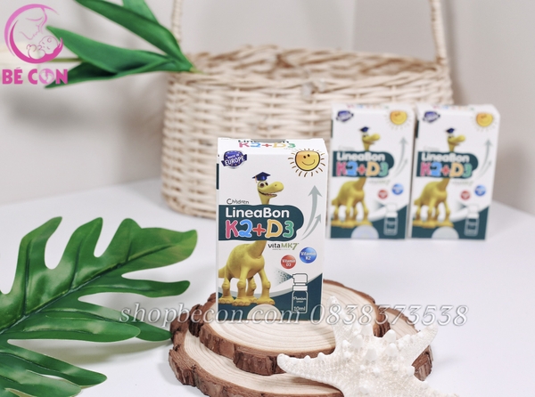 Vitamin D3K2 LineaBon dạng xịt 10ml