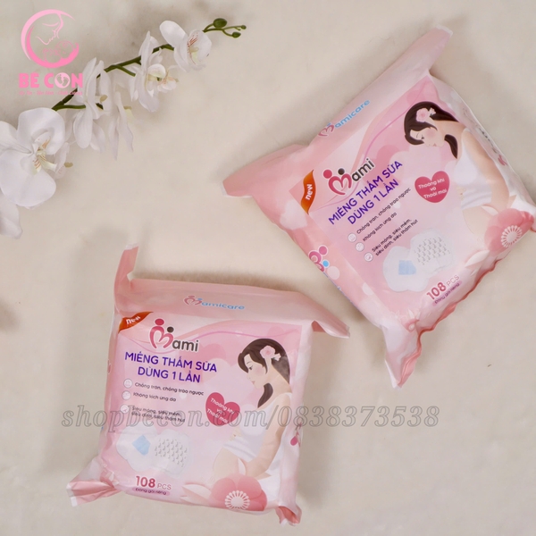Thấm sữa Mami hộp 108pcs