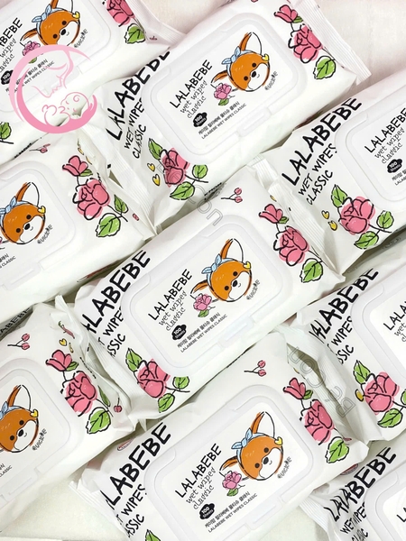 Khăn ướt cao cấp Lalabebe K-mom Hàn Quốc