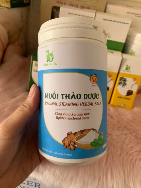 Muối Thảo dược xông vùng kín Bảo Nhiên