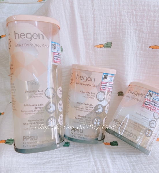 Bình sữa Hegen PPSU 240ml