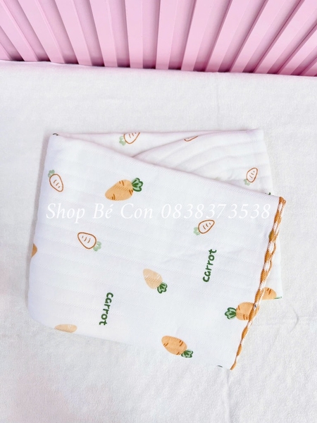Khăn tắm cotton in hình xuất Nhật 90x90
