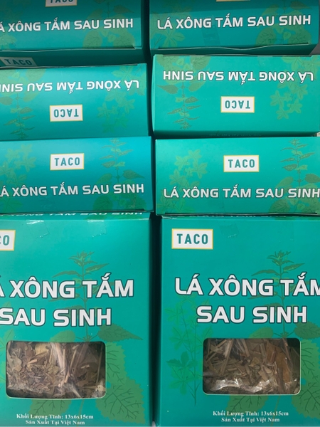 Lá xông tắm sau sinh Taco