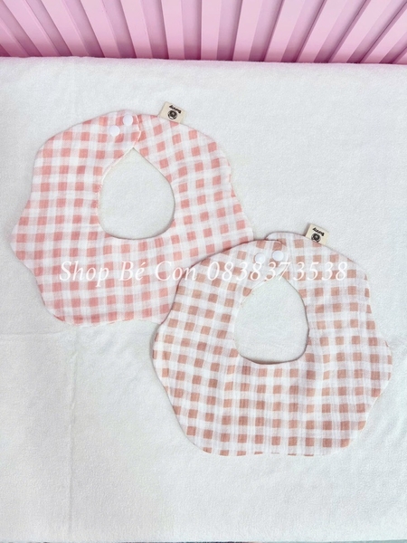 Yếm hoa muslin Bunny