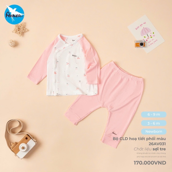 Bộ CLD hoạ tiết phối màu 26AV031