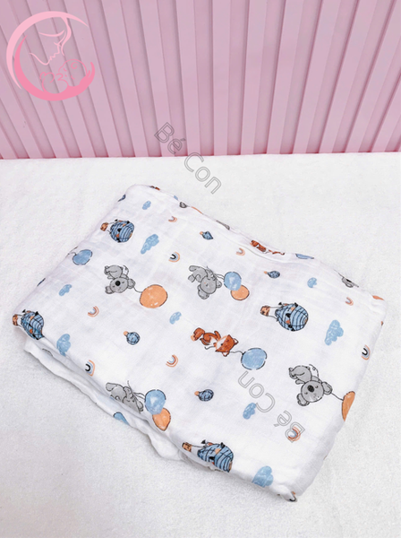 Chăn Aden 6 lớp sợi tre