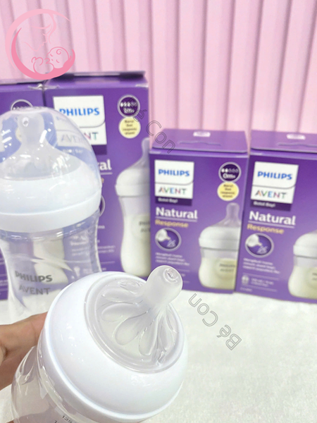 Bình sữa mô phỏng tự nhiên mới hiệu Philips  Avent