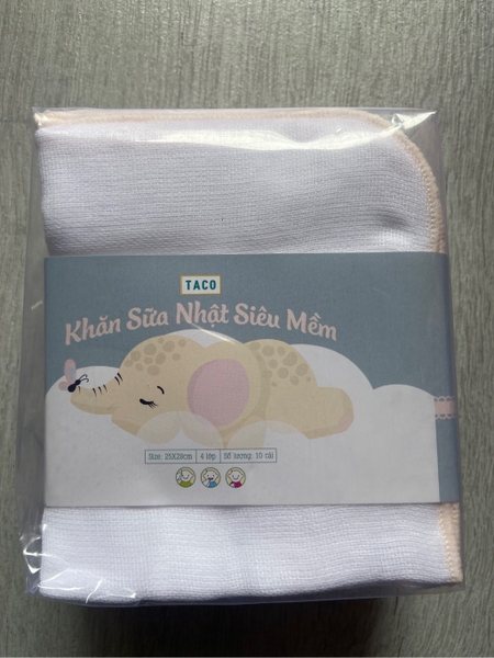Khăn sữa Taco