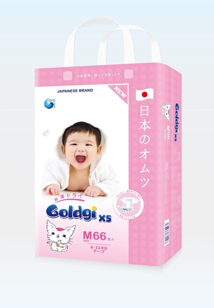 Bỉm dán Goldgi X5