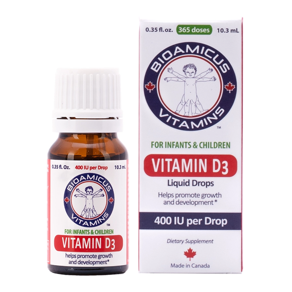 Vitamin D3 Bioamicus - D3 thuần chính hãng Canada