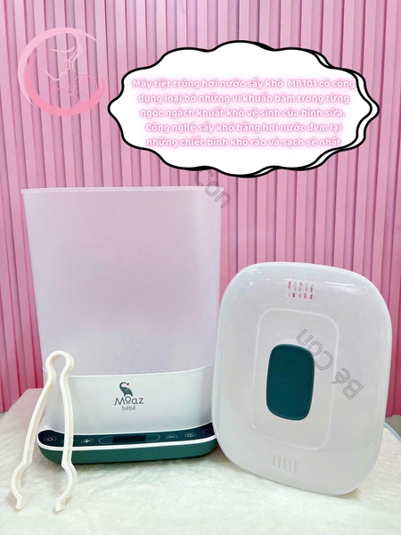 Máy tiệt trùng hơi nước và sấy khô Moaz BéBé MB – 101