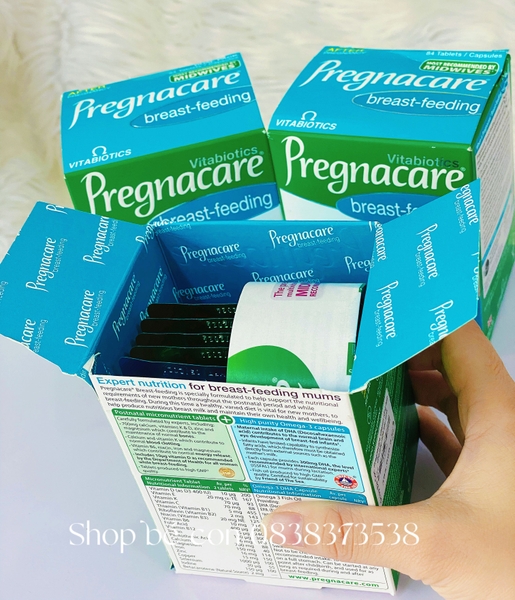 Vitamin tổng hợp cho mẹ sau sinh Pregnacare Breast-feeding