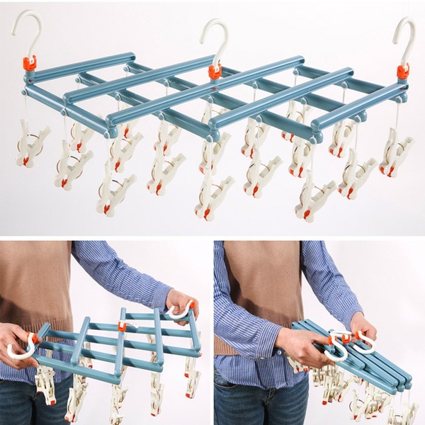 Móc nhựa gấp gọn 29 kẹp