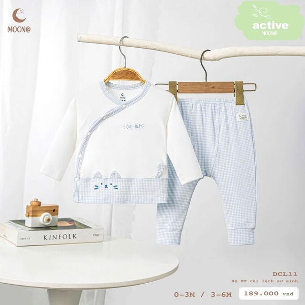 Bộ dài tay cài lệch DCL11