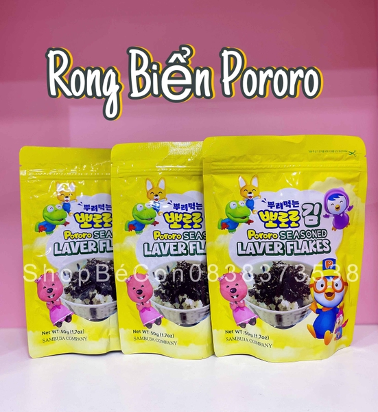 Rong Biển Rắc Cơm Pororo 50g