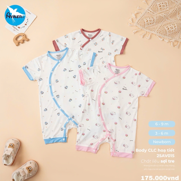 Body CLC sợi tre họa tiết 26AV015