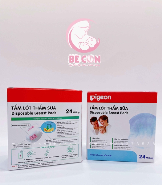 Lót thấm sữa Pigeon (24 Miến)