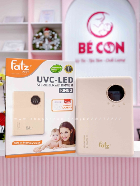 Máy tiệt trùng sấy khô UVC - LED Fatzbaby - 19L - KING 2 - FB4799BT