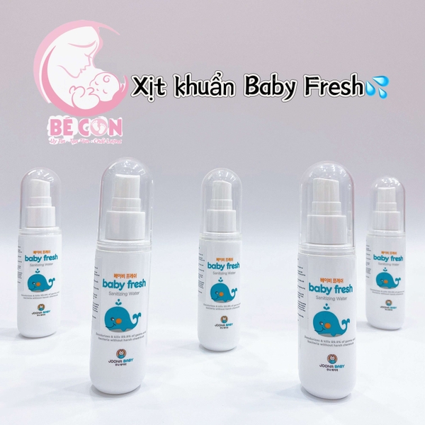 Xịt diệt Khuẩn Khử Mùi Baby Fresh Joona Baby