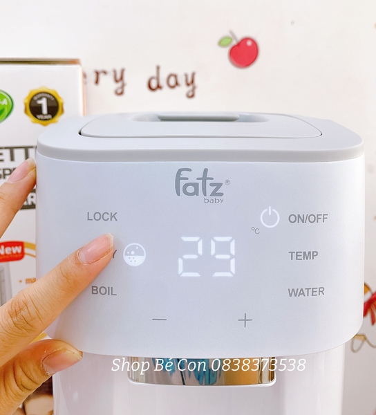 Bình đun và hâm nước pha sữa thông minh Fatzbaby – SMART 2 – FB3817TN
