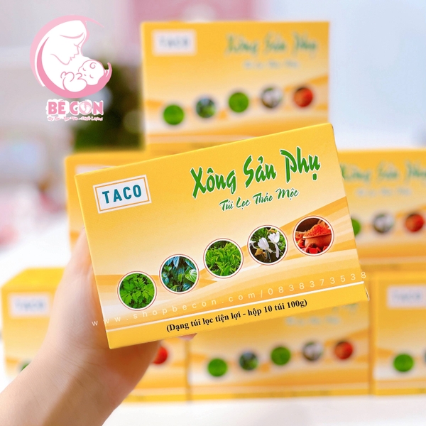 Xông sản phụ Taco cao cấp