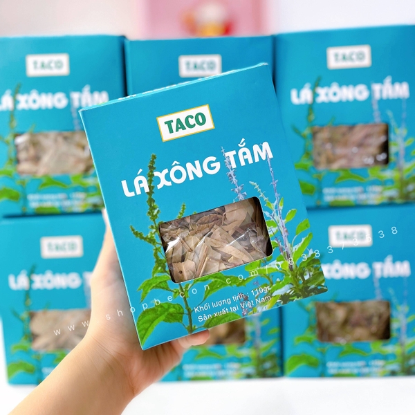 Lá xông tắm sau sinh Taco