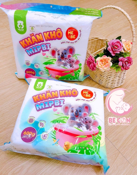 Khăn khô Mipbi 600g