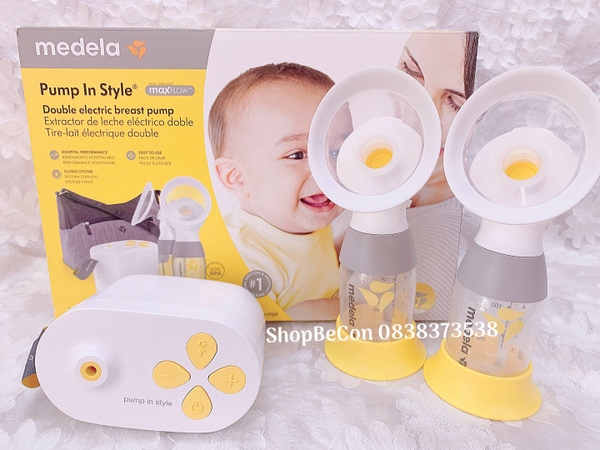 Máy hút sữa Medela Pumb Max Flow bản đầy đủ