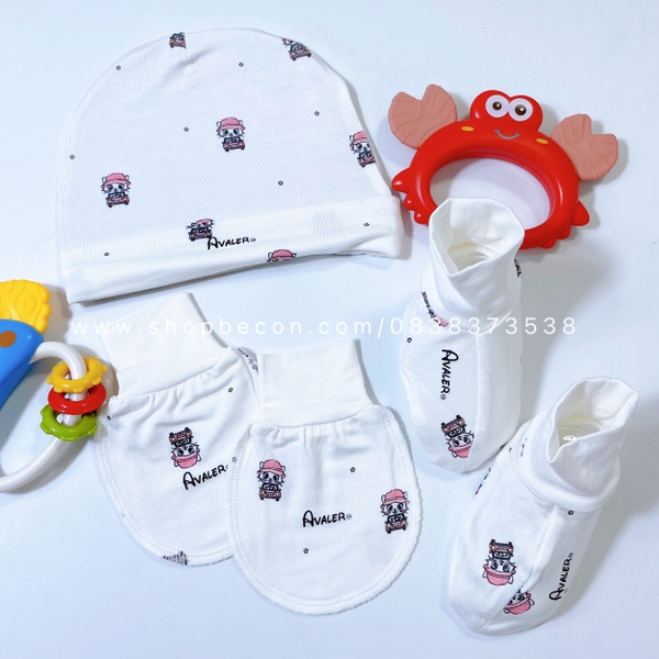Set Bao Tay Chân Mũ Sợi Tre AP19