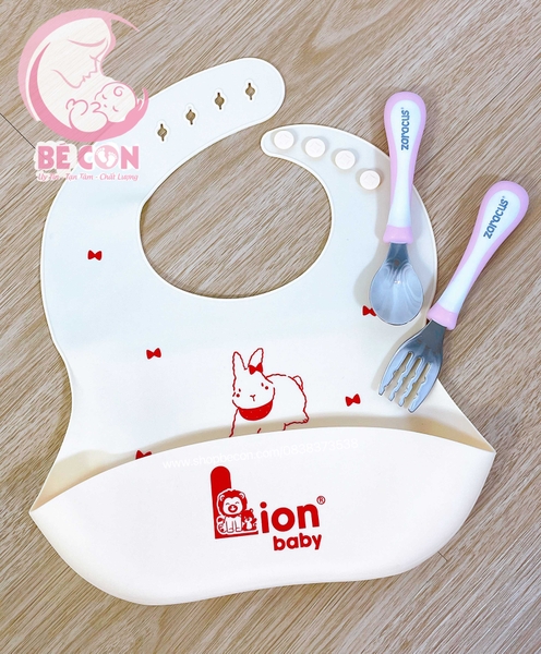 Yếm máng silicone