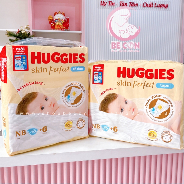 Tã dán Huggies size NB