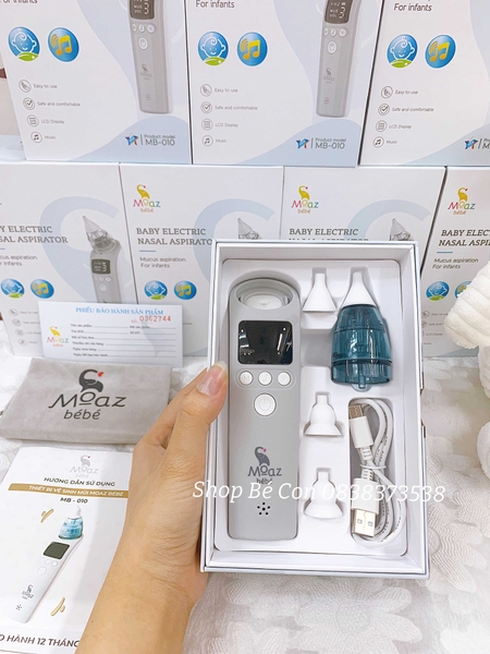 Máy hút mũi điện tử Moaz BéBé MB – 010