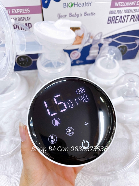 IE Basic - máy hút sữa điện 2 bình Biohealth