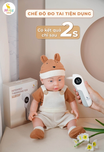 Nhiệt kế hồng ngoại Moaz BéBé MB – 097