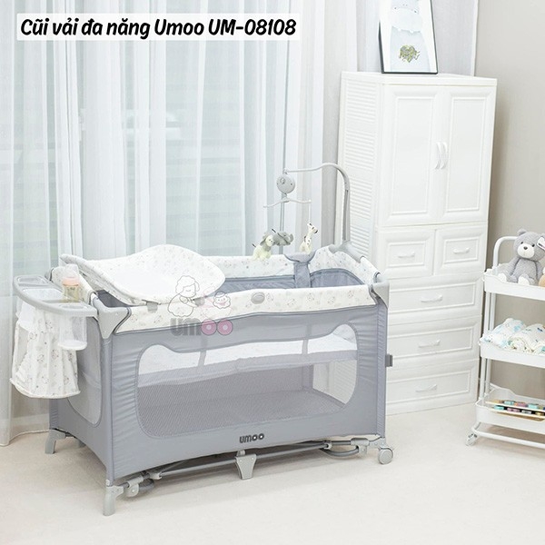 Nôi củi gỗ Umoo cao cấp-08108