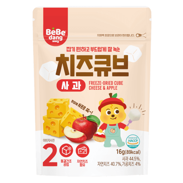 Snack phô mai khô Bebedang 10M