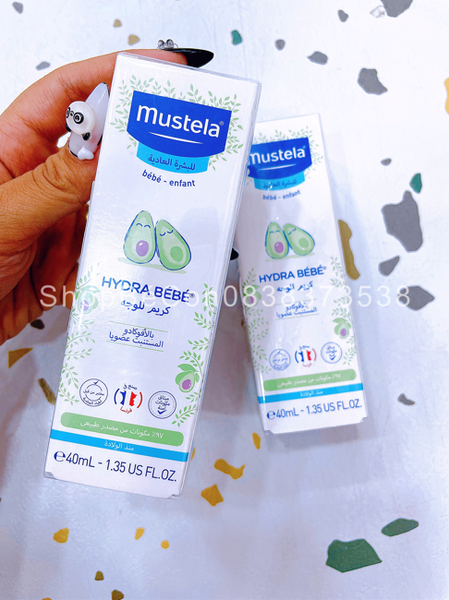 Kem Dưỡng Mặt Da Thường Hydra Bebe Facial Cream 40ml