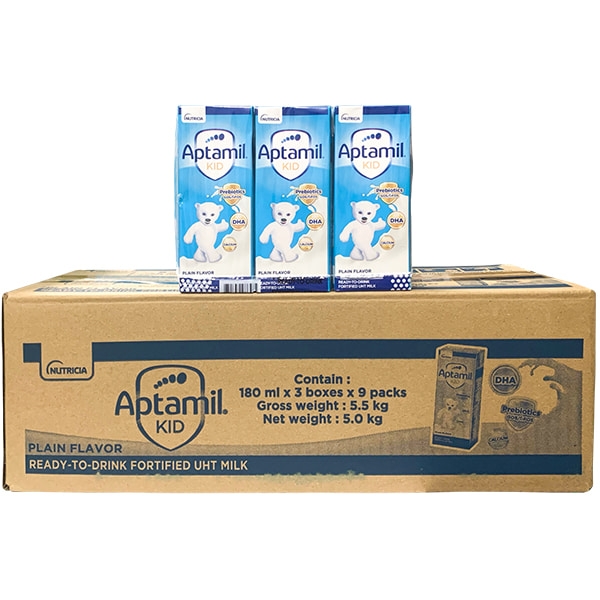 Sữa Công Thức Dinh Dưỡng Pha Sẵn Aptamil Kid 180ml