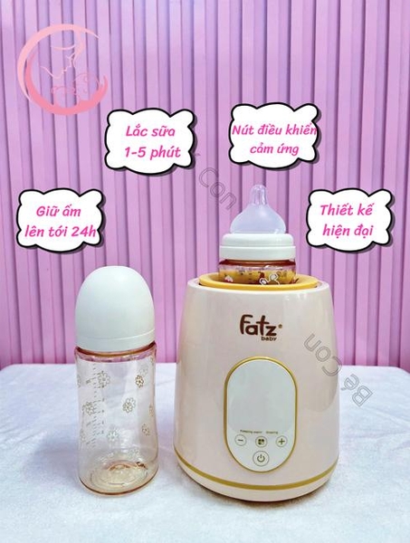 Máy lắc và giữ ấm bình sữa thông minh cho bé Shake 2