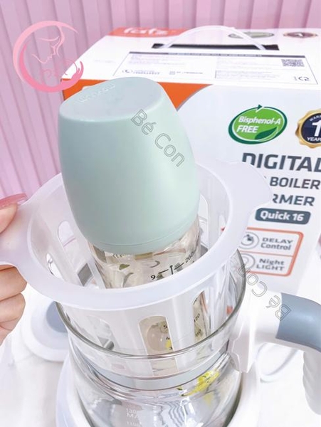 Máy đun và hâm nước pha sữa điện tử Quick  16