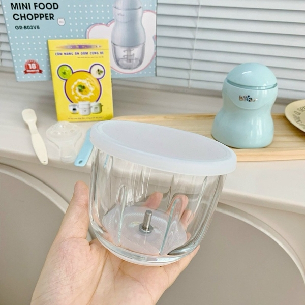 Phụ Kiện Cối Thủy Tinh Máy Xay Đa Năng Bear 0.3L