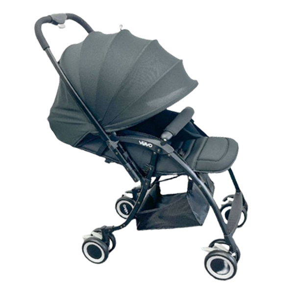 Xe Đẩy Vovo 2 Chiều Premium VO-0207 - Màu Đen