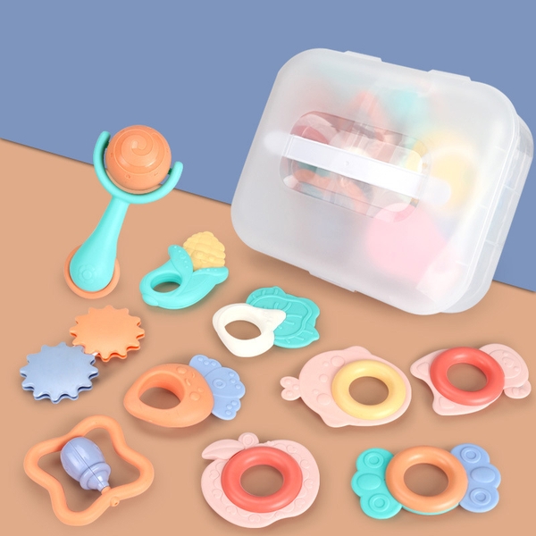 Bộ xúc sắc 10 món Baby Rattle