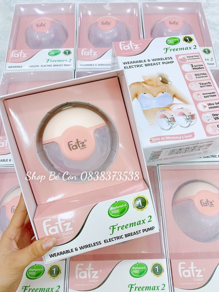 Máy Hút Sữa Điện Không Dây Fatzbaby Freemax 2