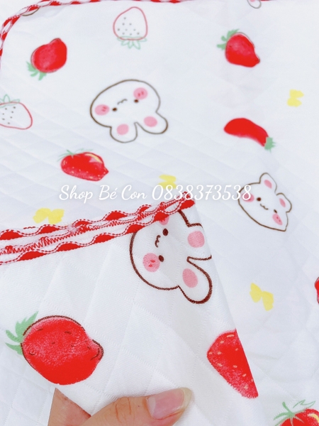 Khăn tắm cotton in hình xuất Nhật 90x90