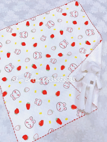 Khăn tắm cotton in hình xuất Nhật 90x90