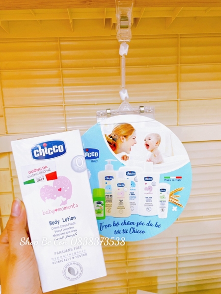 Sữa dưỡng thể Chicco Body Lotion