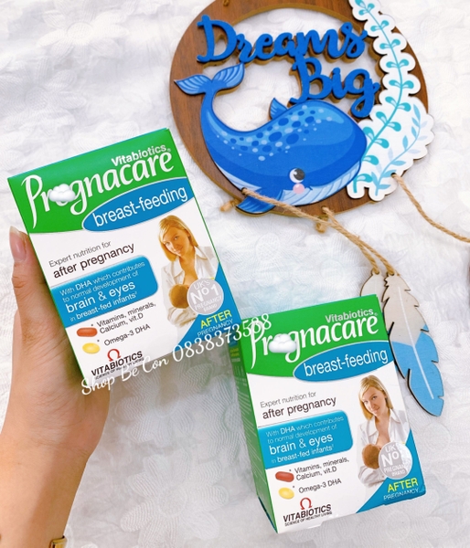 Vitamin tổng hợp cho mẹ sau sinh Pregnacare Breast-feeding